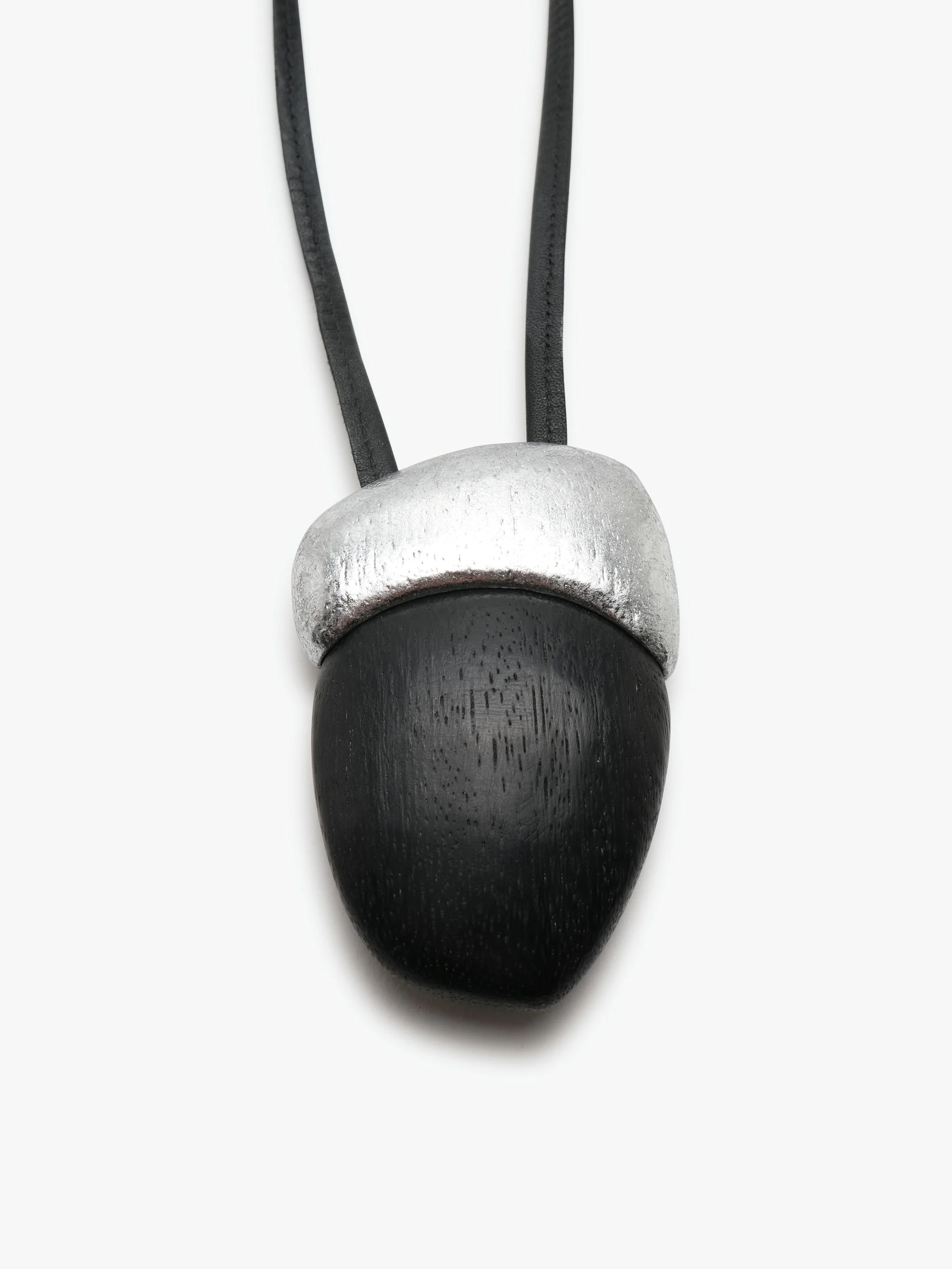 Aurena pendant: silverfoil, acacia - Image 6