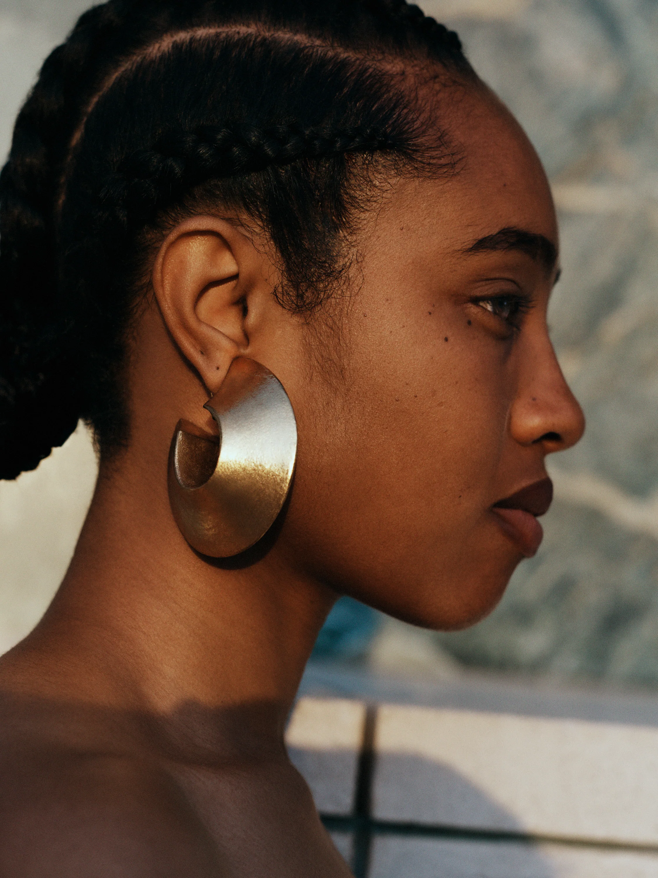 Baku earrings: goldfoil - Image 6