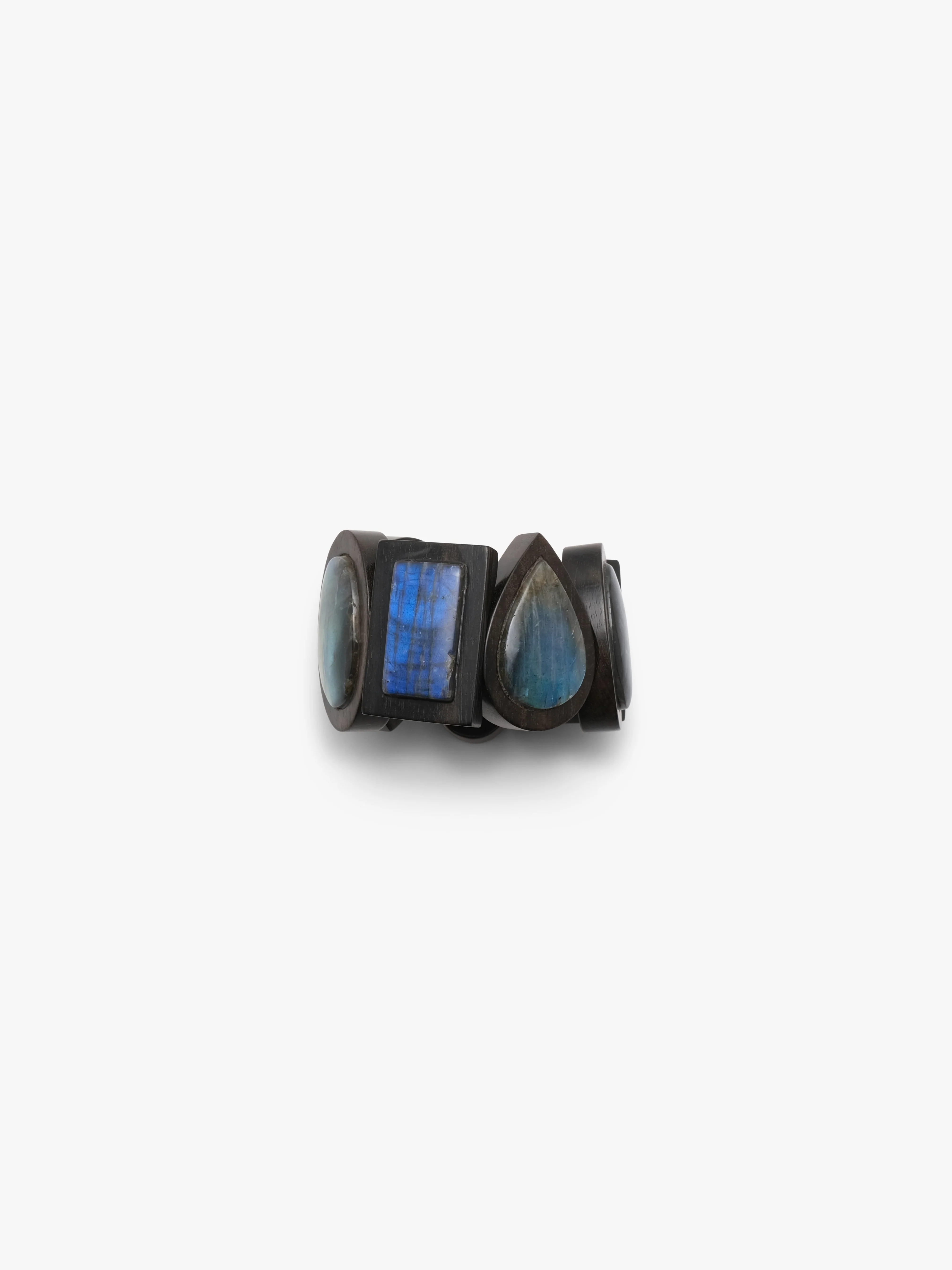 Bracelet: labradorite, ebony - Image 5