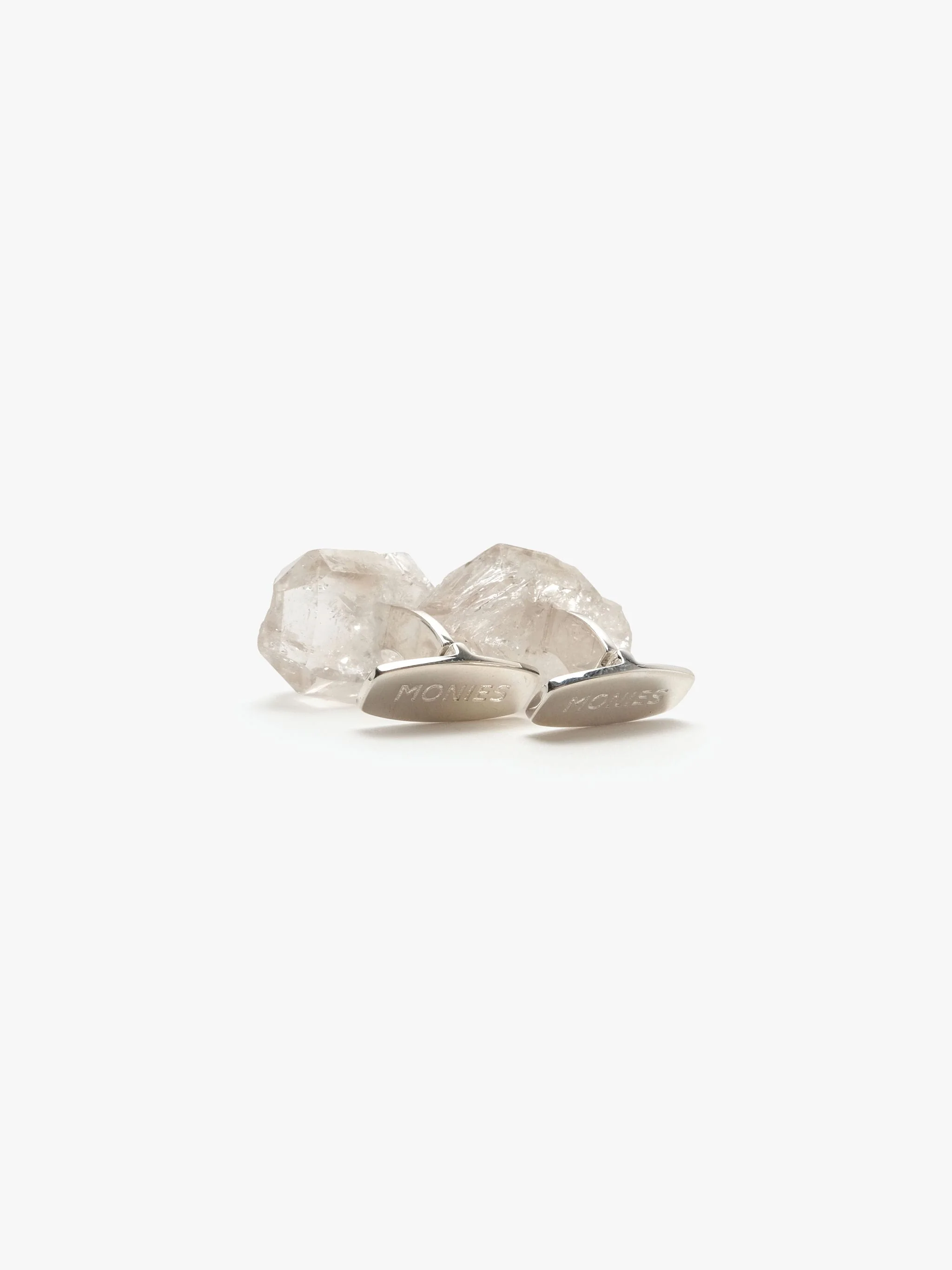 Cuff link: diamond quartz - Image 3
