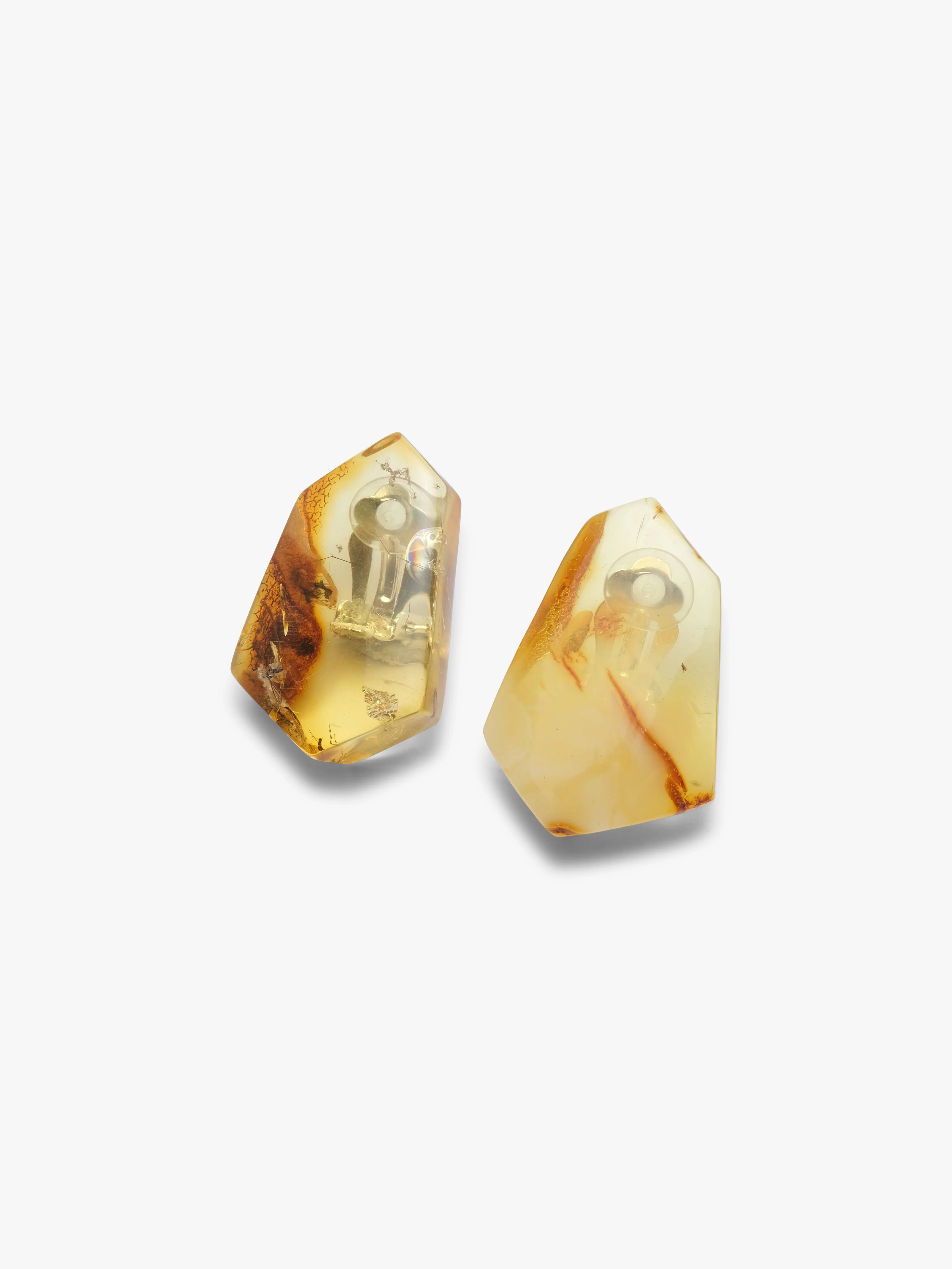 Earrings: amber - Image 3