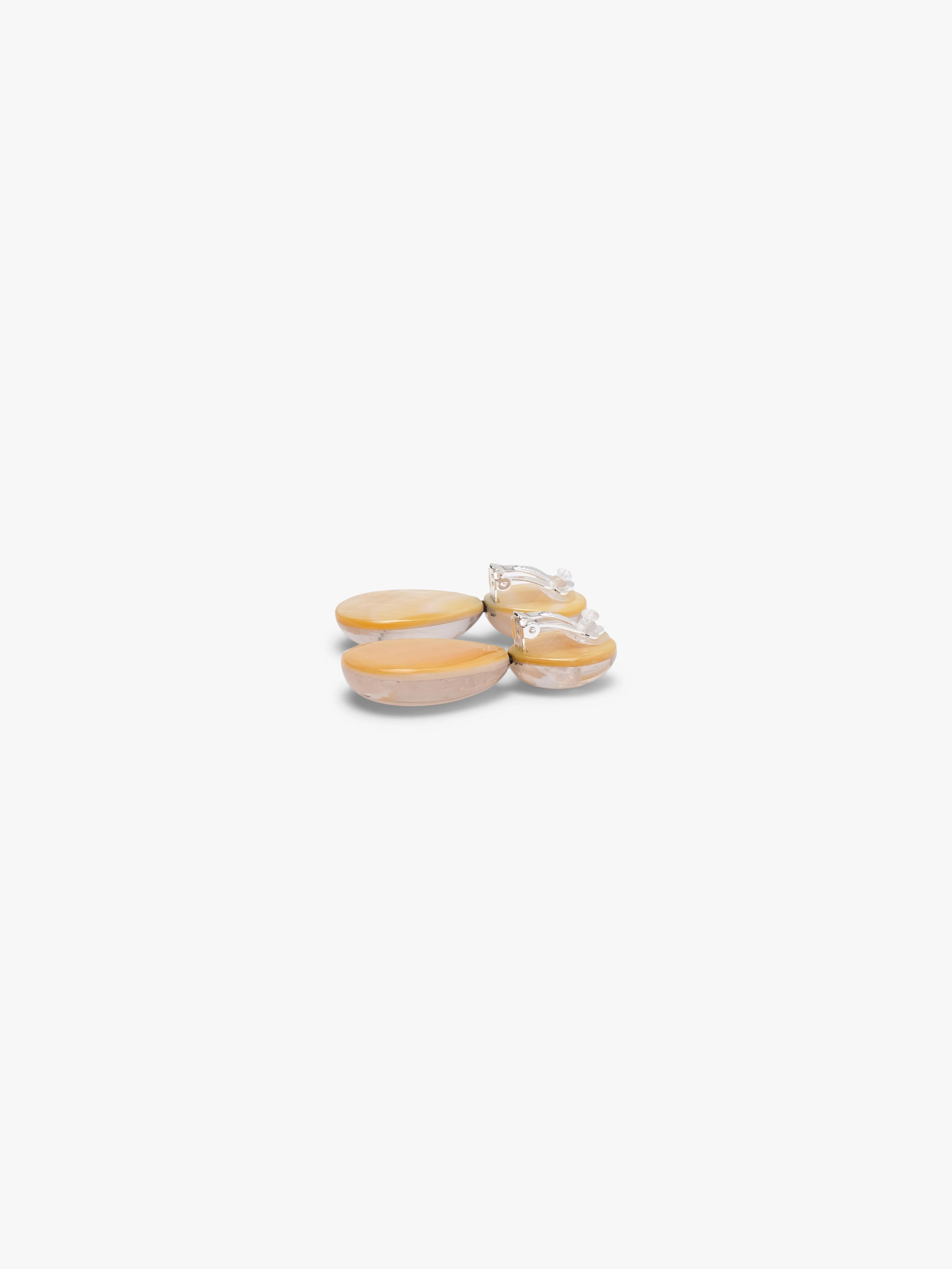 Earrings: quartz, mother of pearl - Image 4