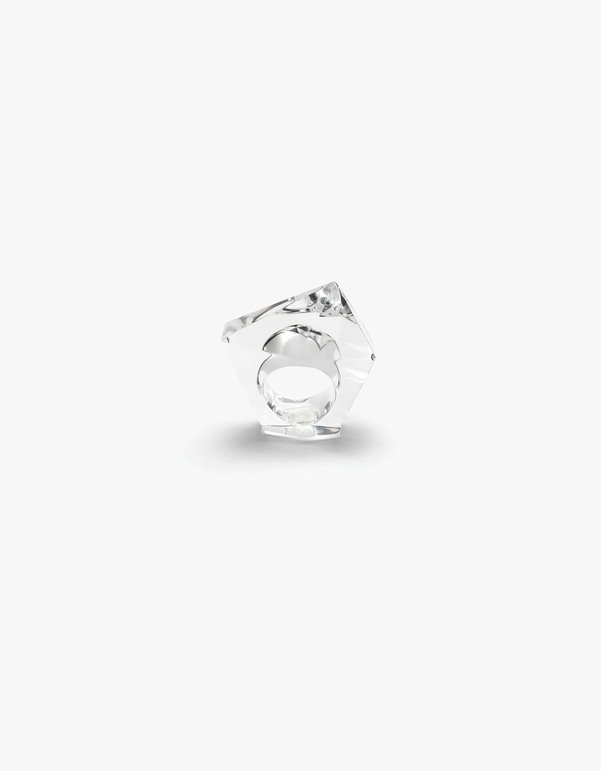 Florus ring: greencast acrylic - Image 6