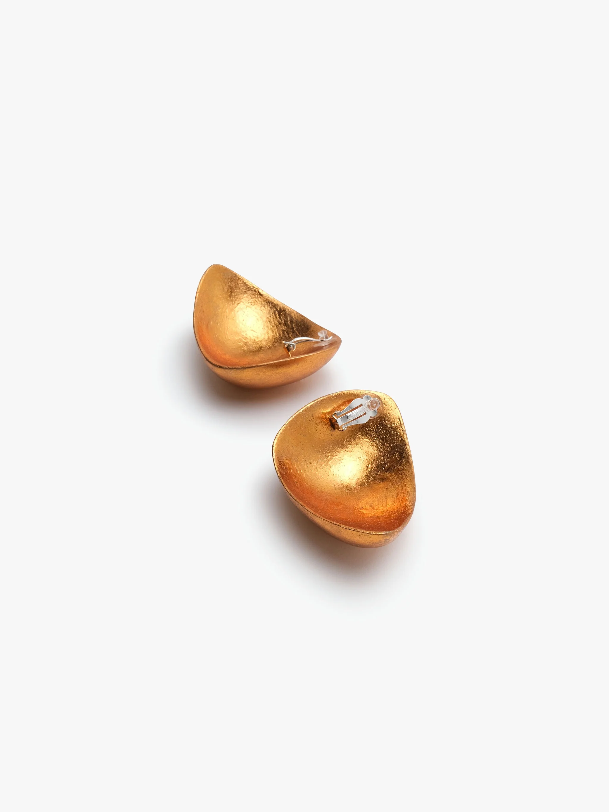 Terris earrings: acacia, goldfoil - Image 3