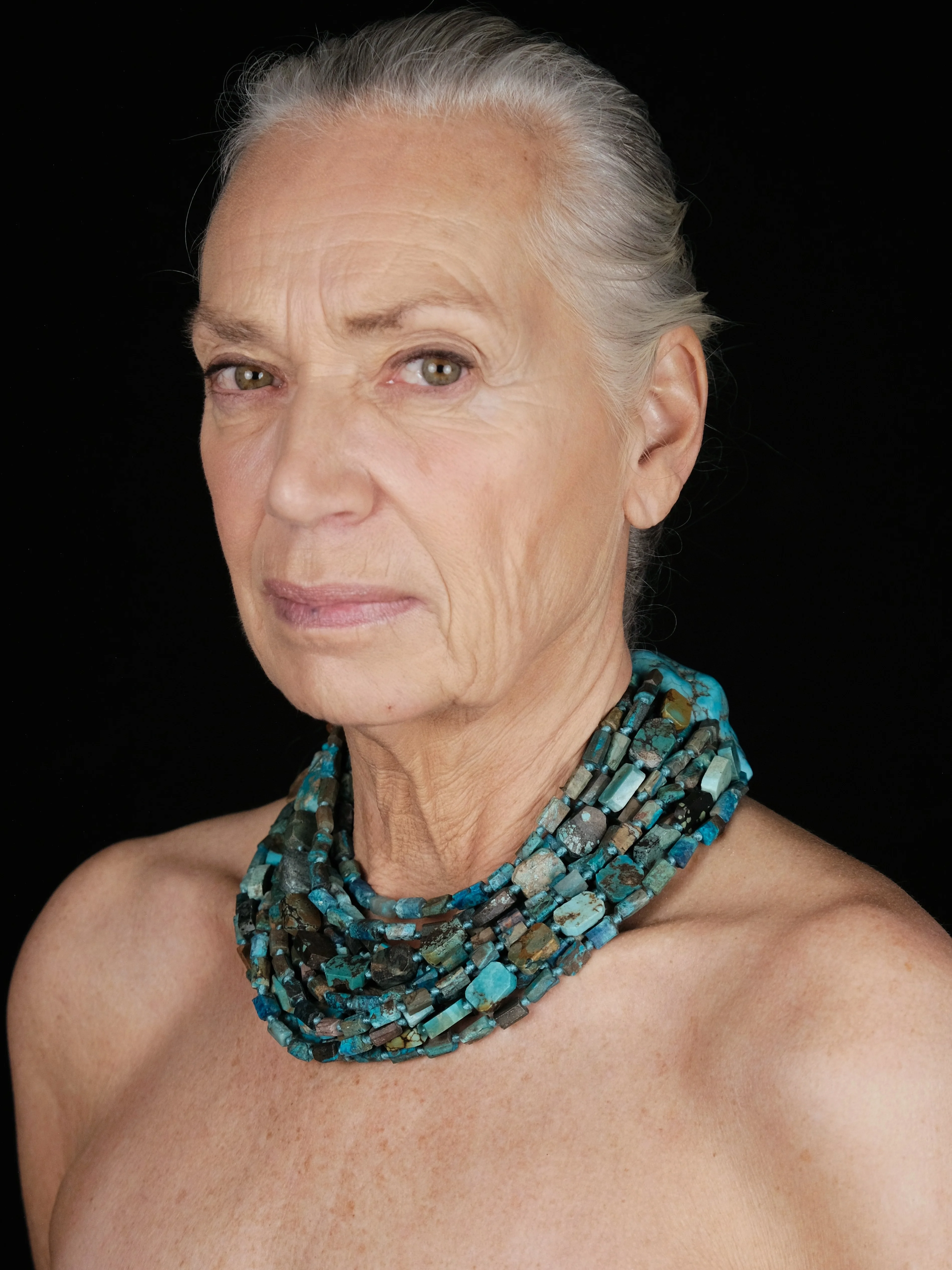 Necklace: chrysocolla, turquoise - Image 4