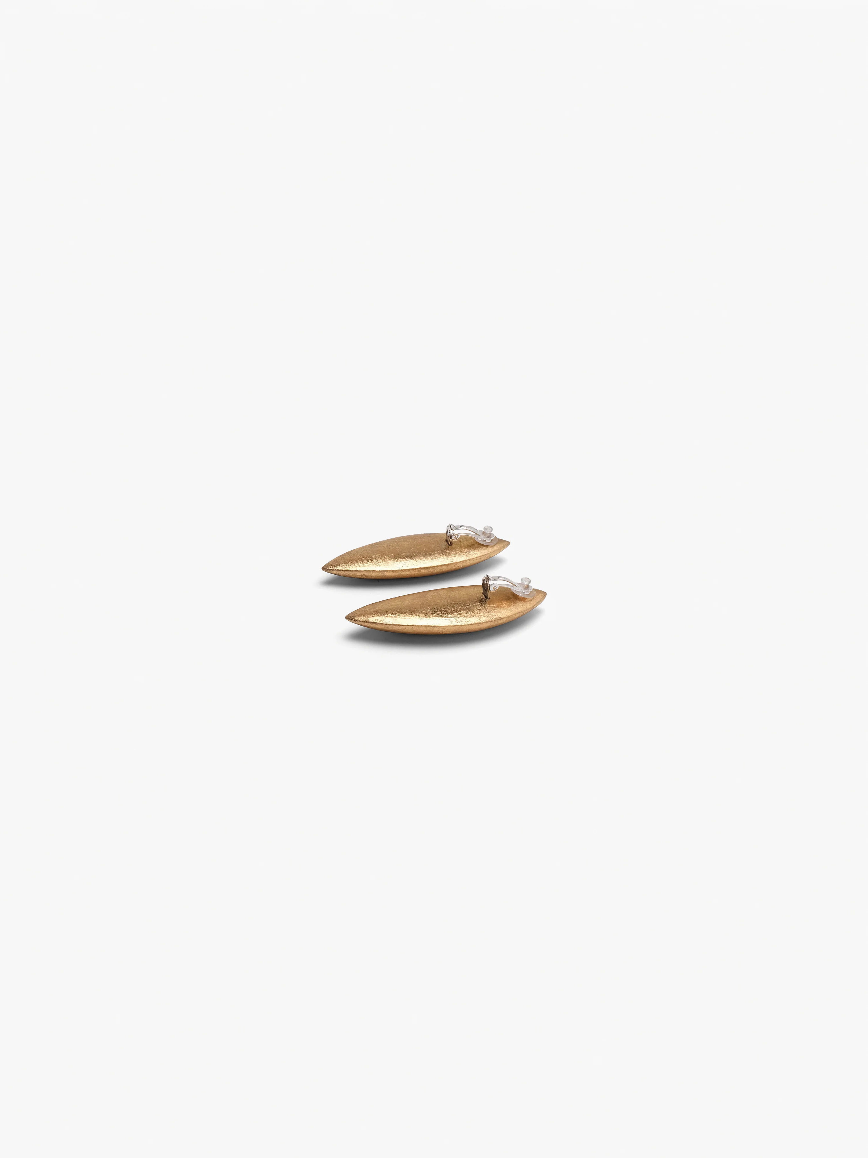 Nimara earrings: goldfoil, acacia - Image 3