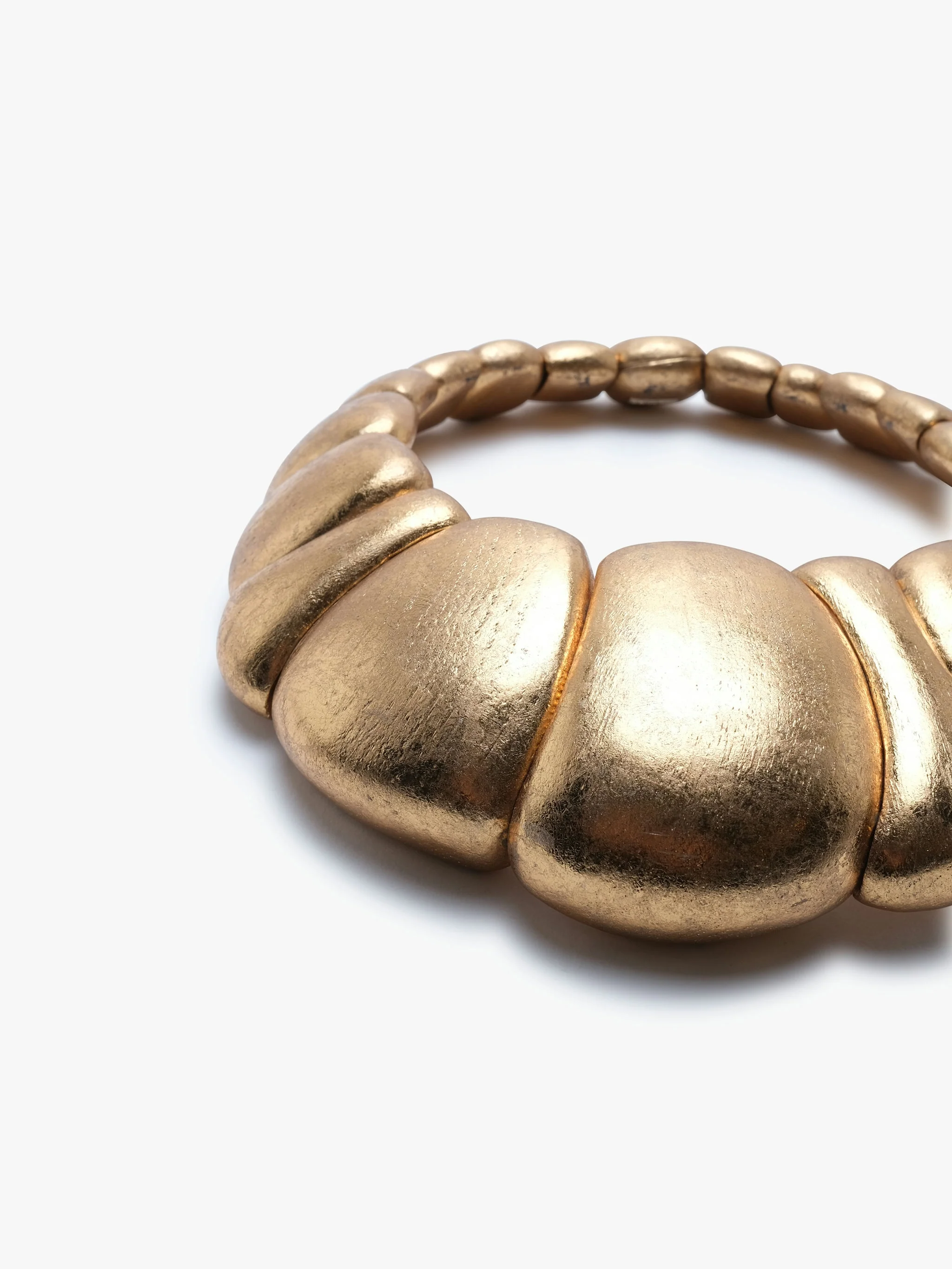 Oria necklace: acacia, goldfoil - Image 3