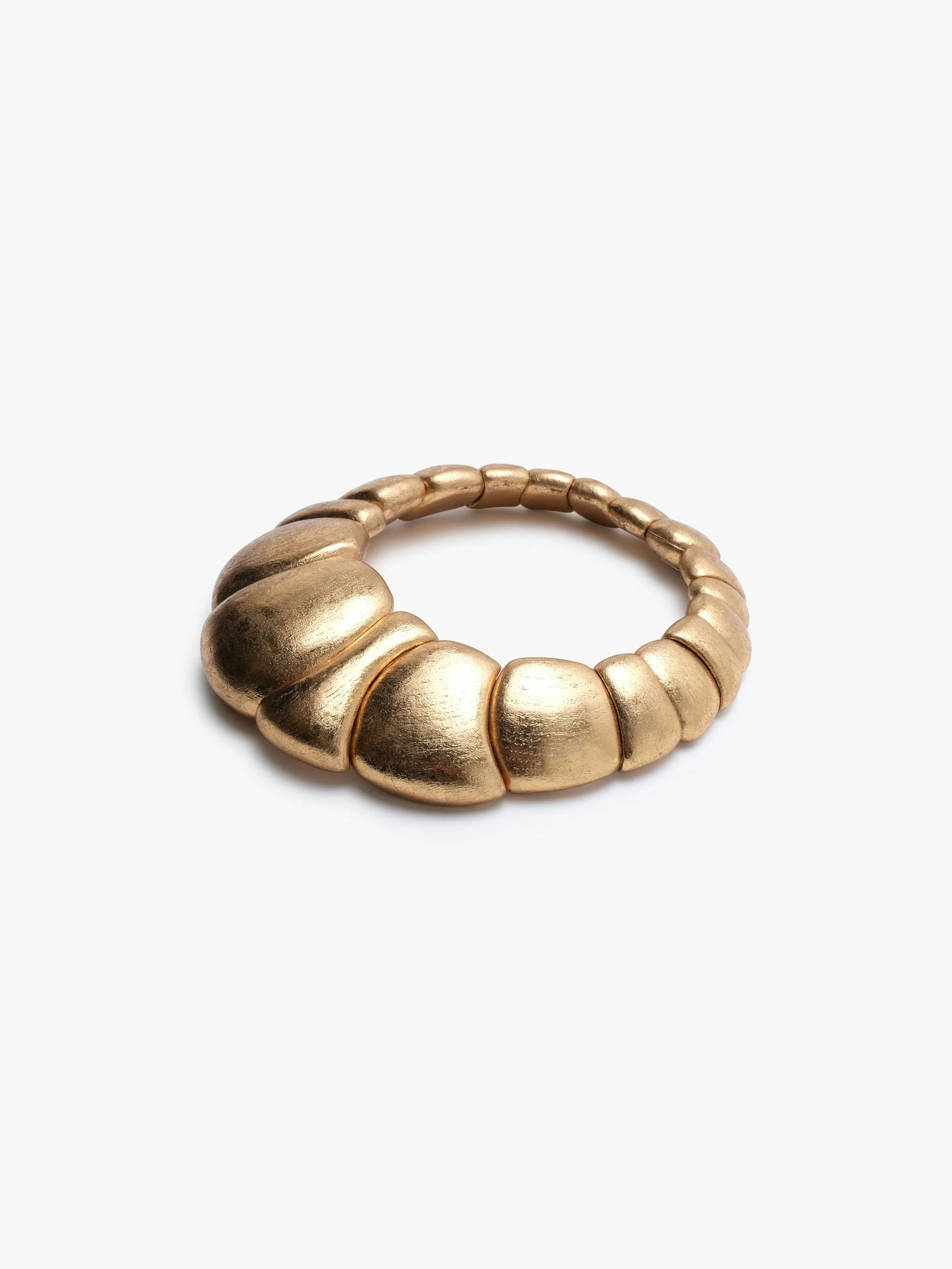 Oria necklace: acacia, goldfoil - Image 4