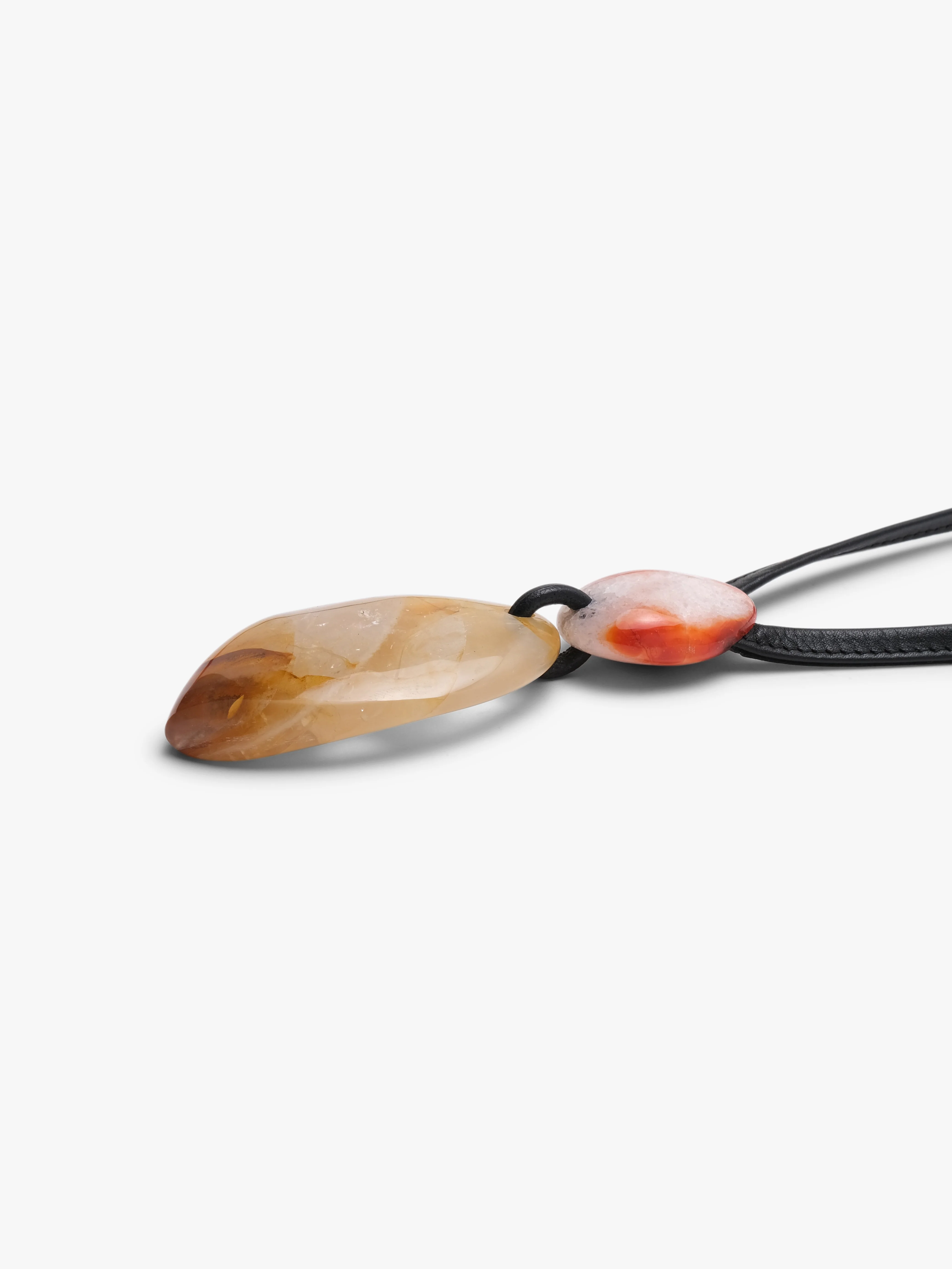 Pendant: agate, hematoid quartz - Image 6