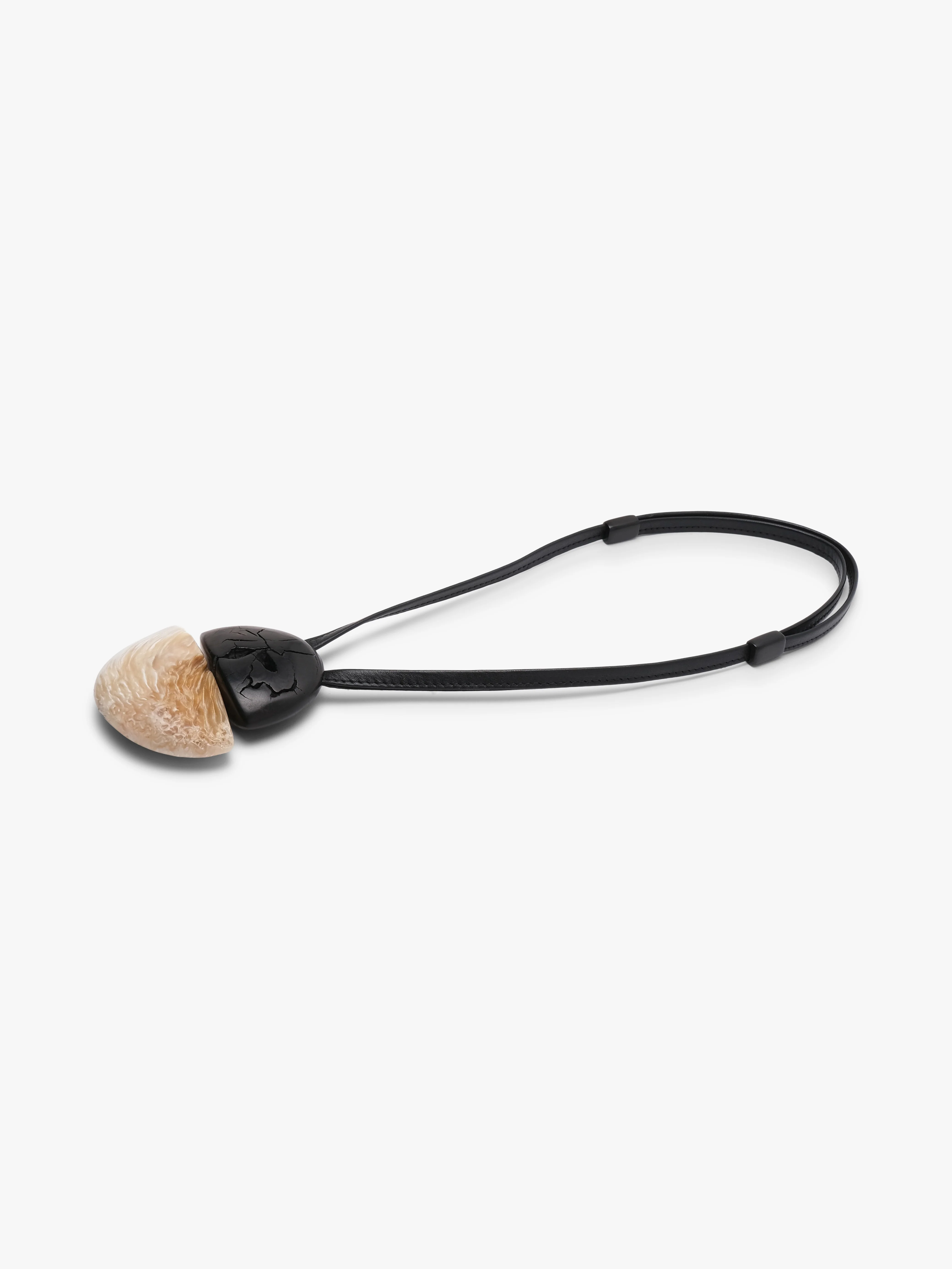 Pendant: ebony, musk ox horn - Image 5