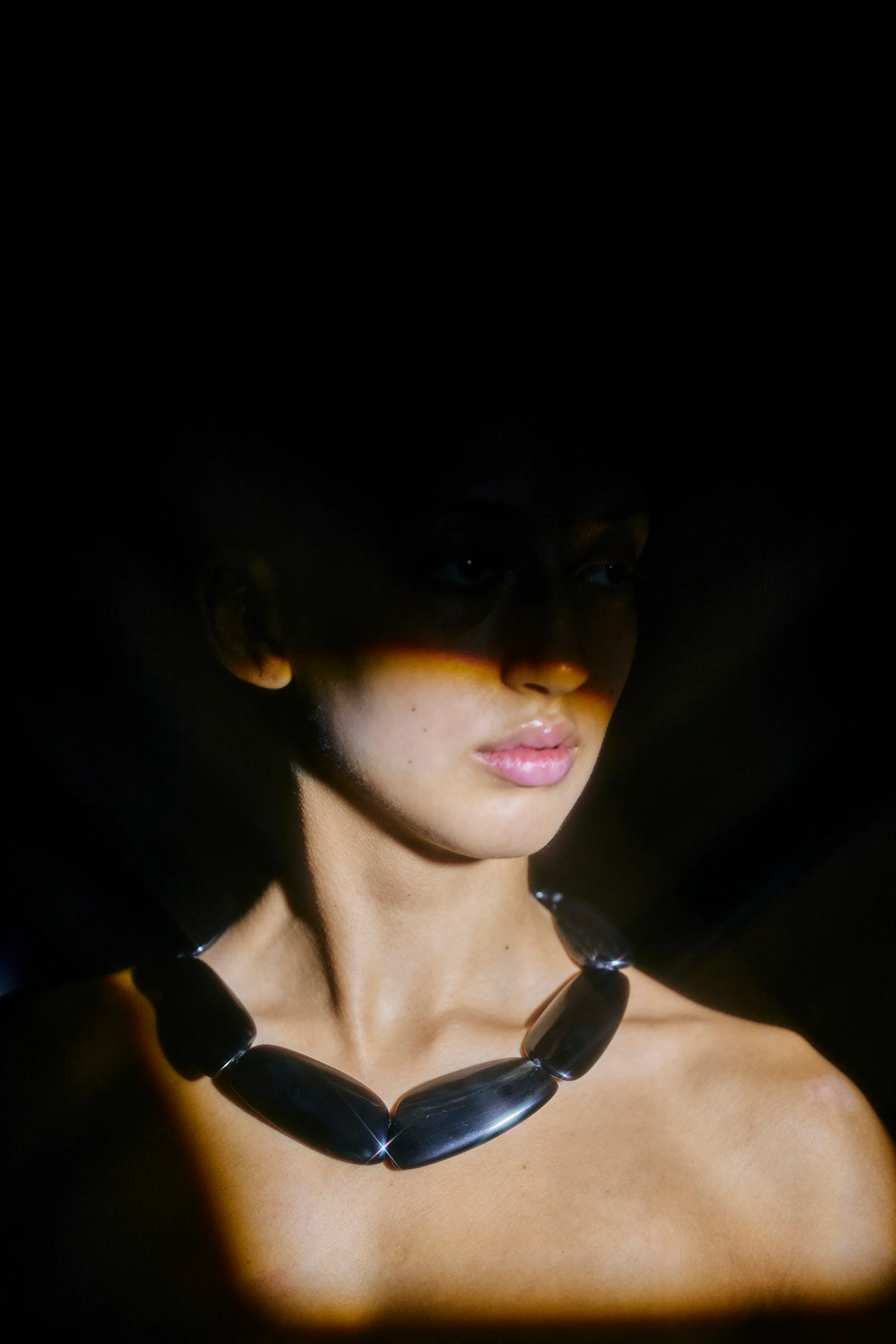 Ralk necklace: black horn - Image 2