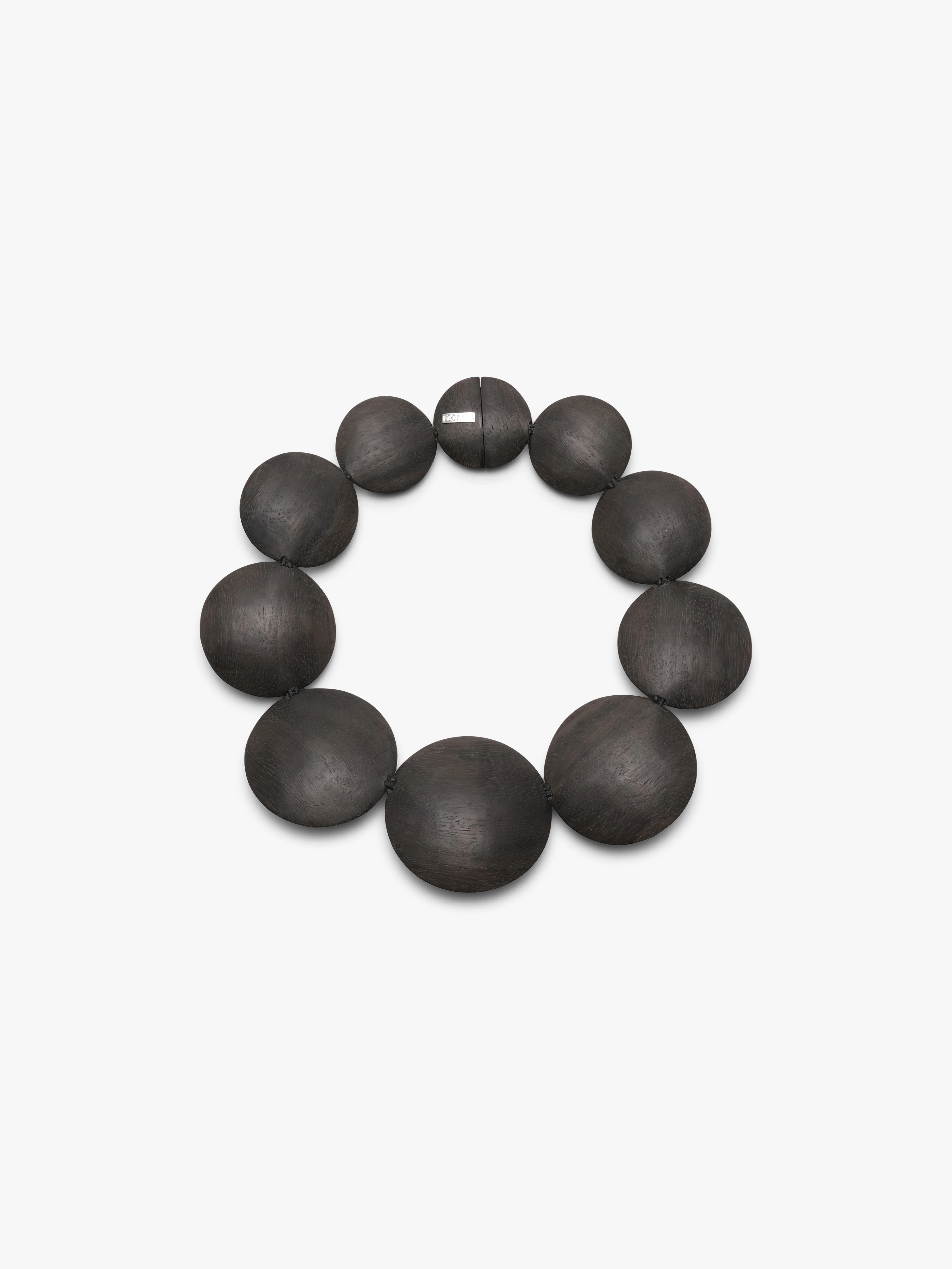 Sava necklace: acacia, silverfoil - Image 5