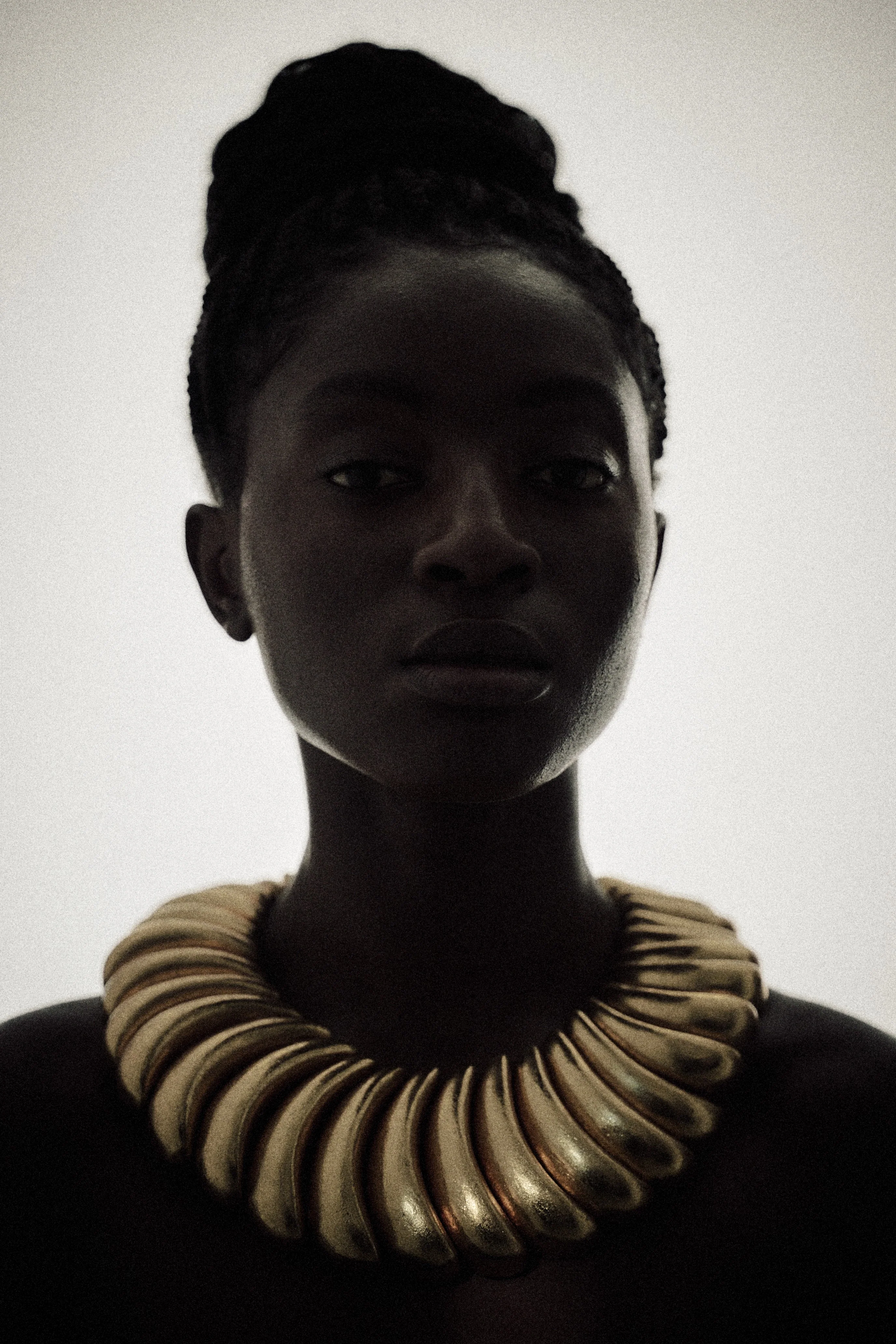 Sifara necklace gold - Image 2