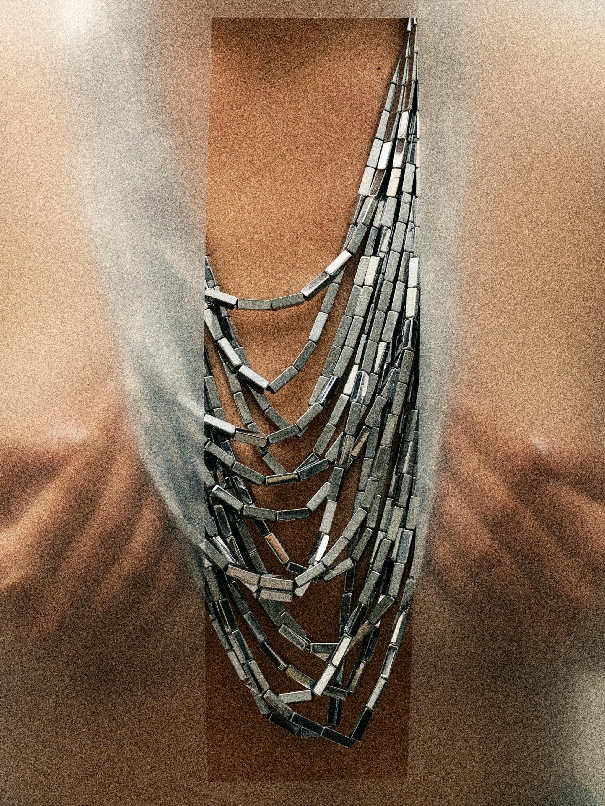 Silva necklace: hematite stone - Image 4
