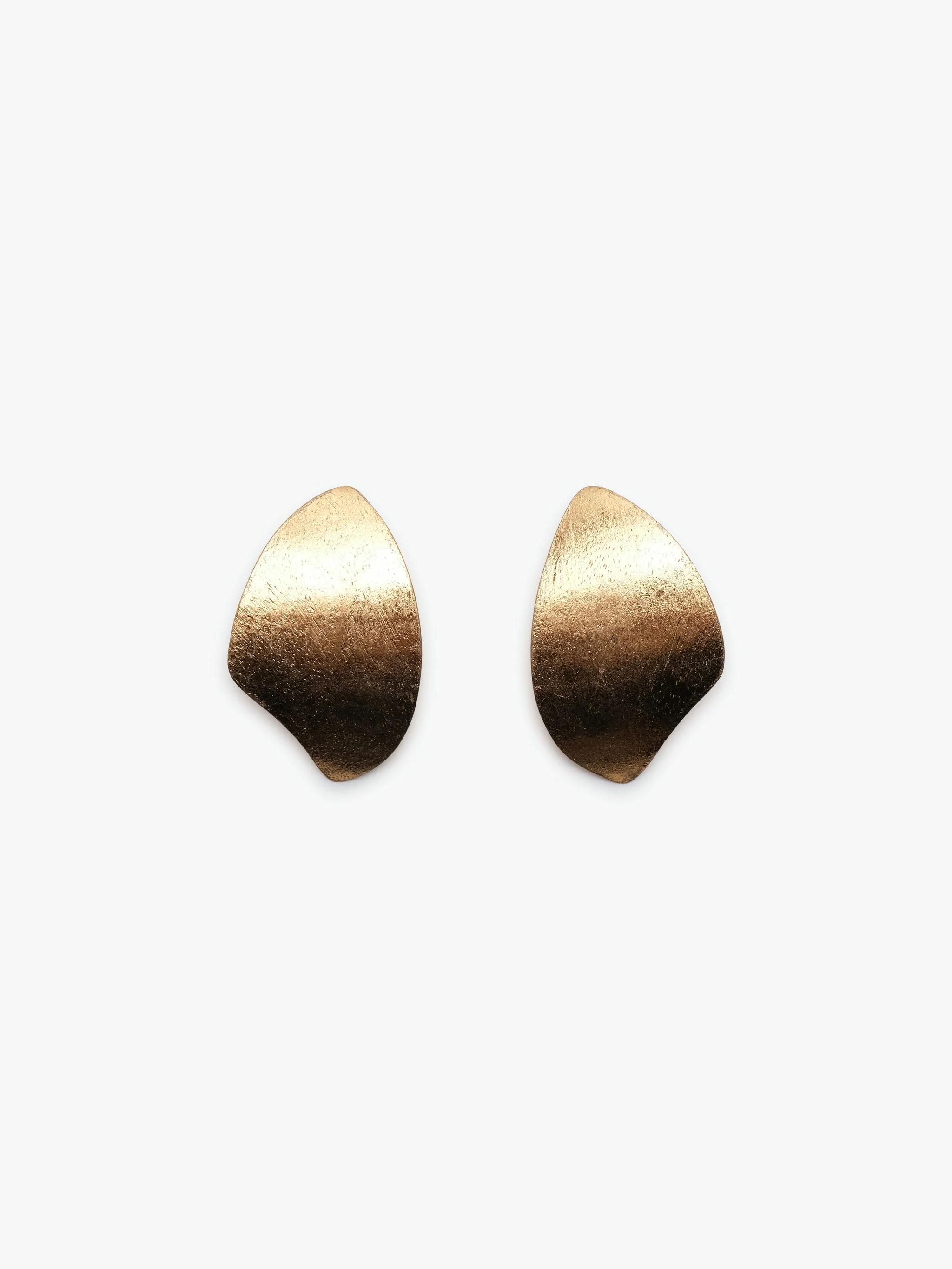 Lora earrings: acacia, goldfoil - Image 3