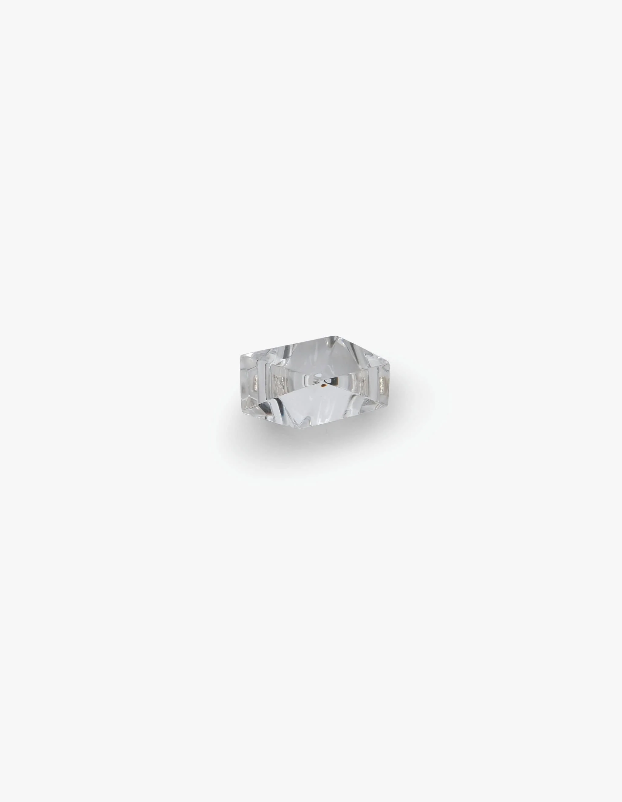 Vesper ring: greencast acrylic - Image 4